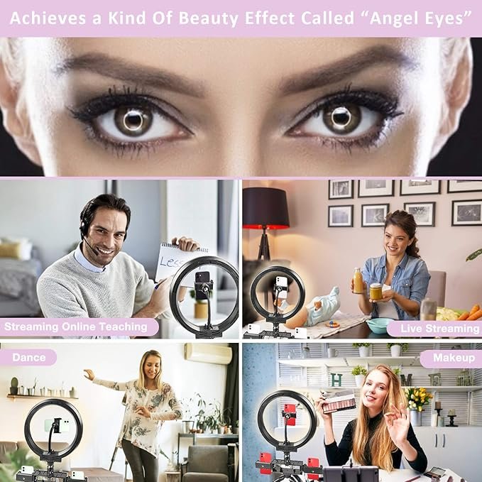 Trépied Ring Light Selfie & Livestream GRAN MODEL